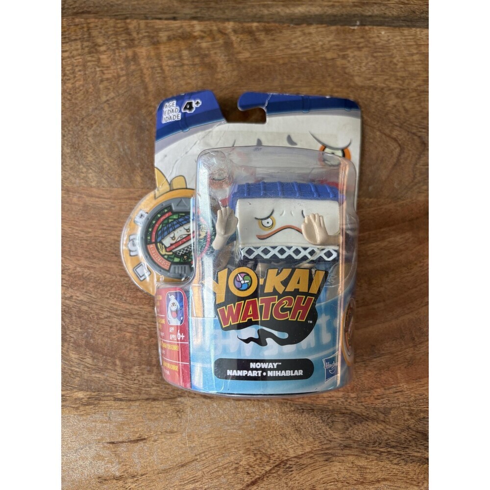 Hasbro Yo-Kai Watch Noway Nanpart Nihablar Figure & Medal 4+ Toy New Card Wear - Picture 1 of 4